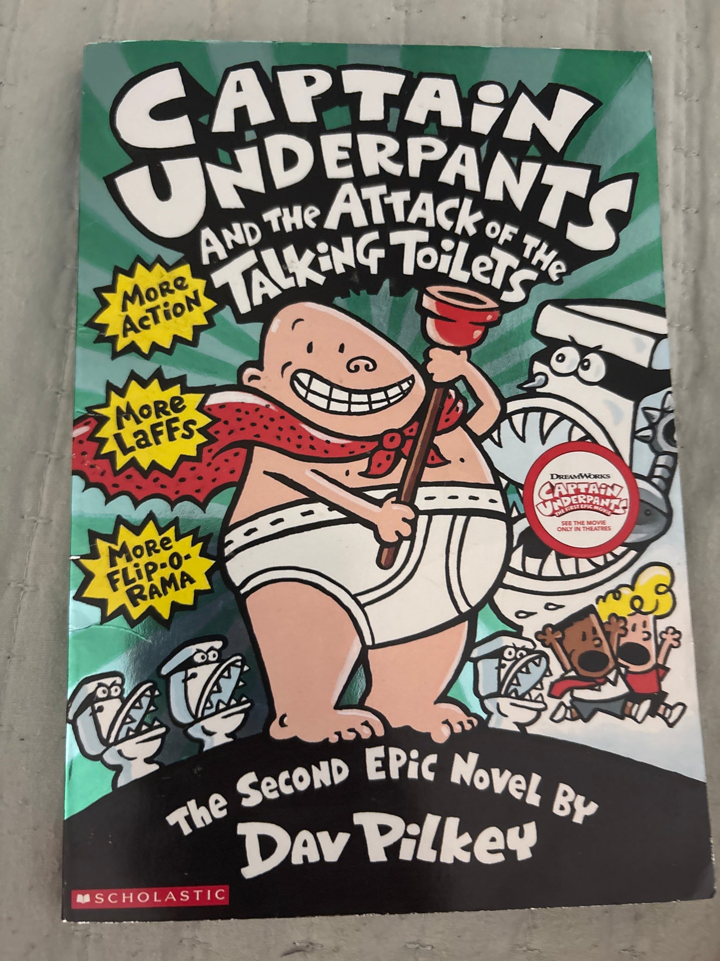 Captain underpants 1-4 set