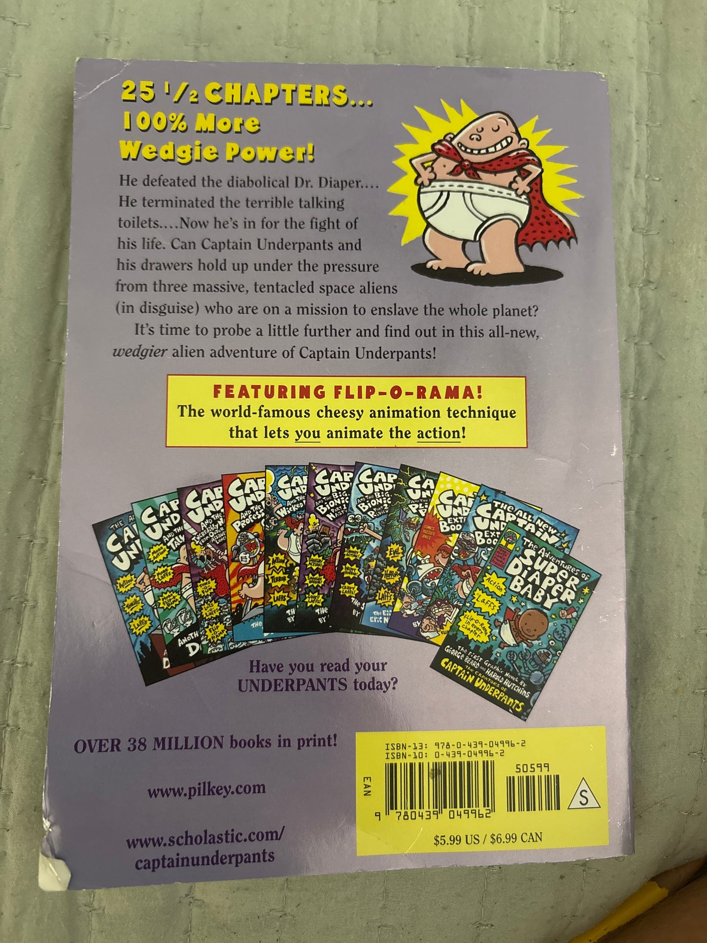 Captain underpants 1-4 set