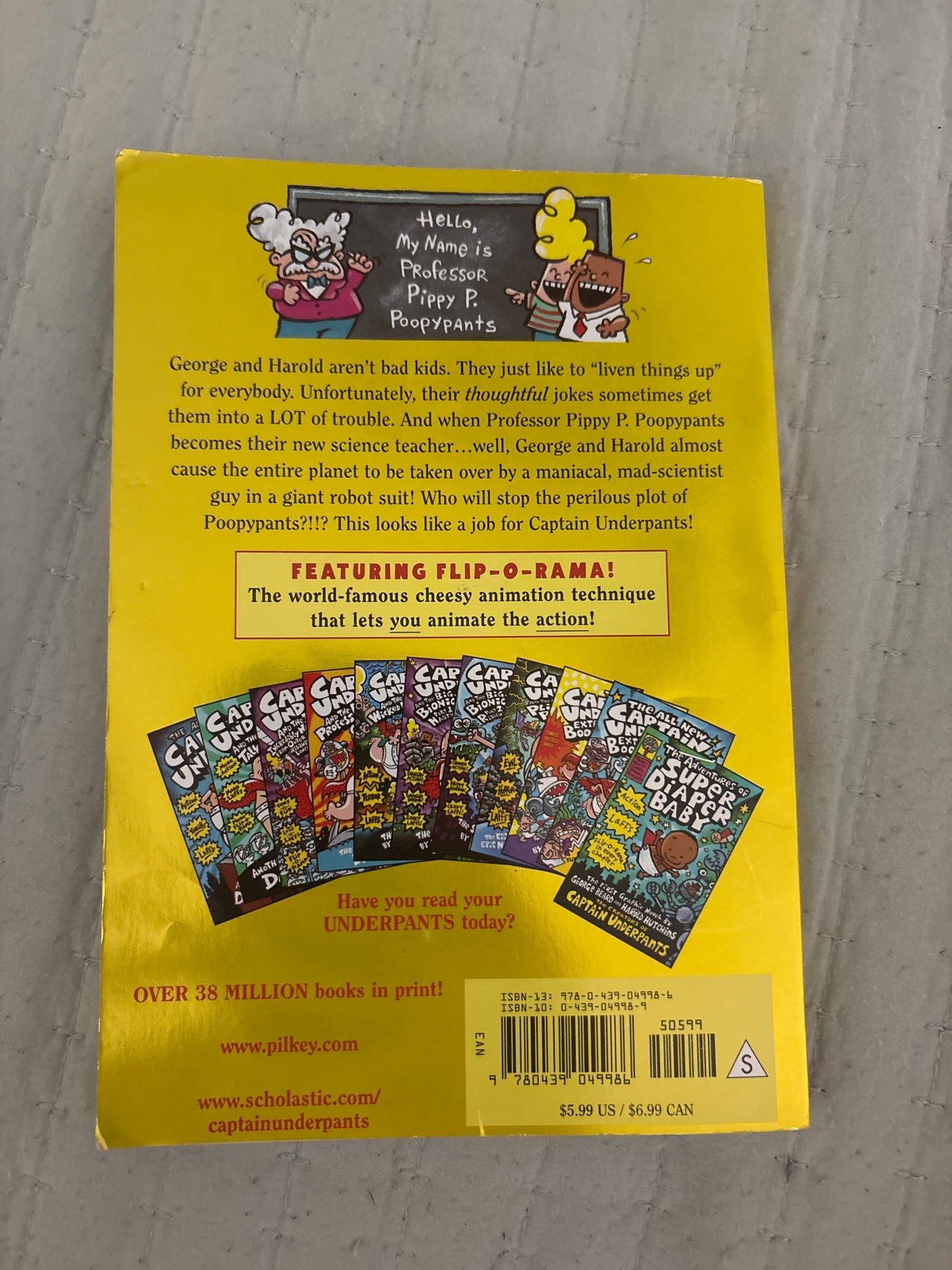 Captain underpants 1-4 set