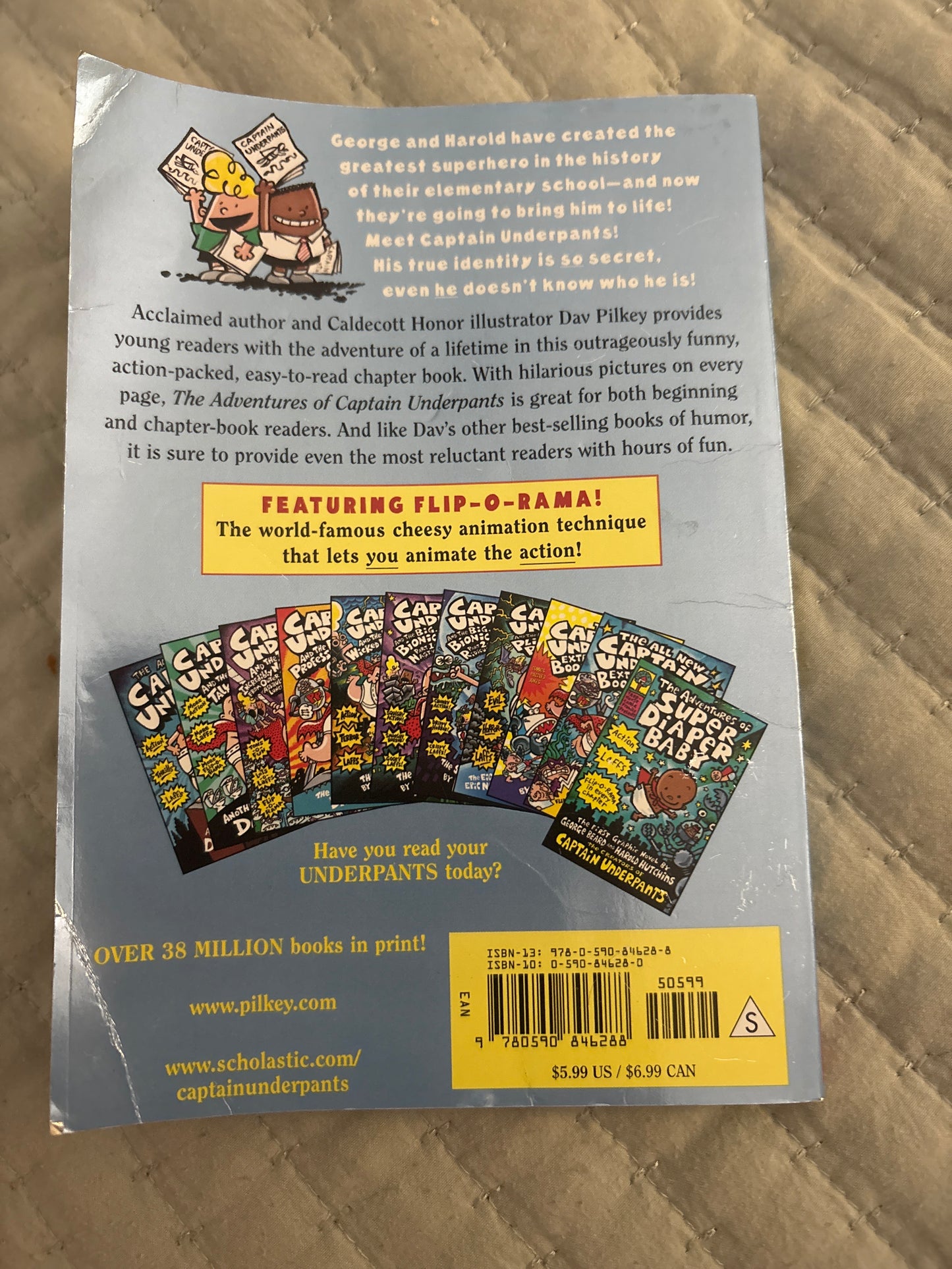 Captain underpants 1-4 set